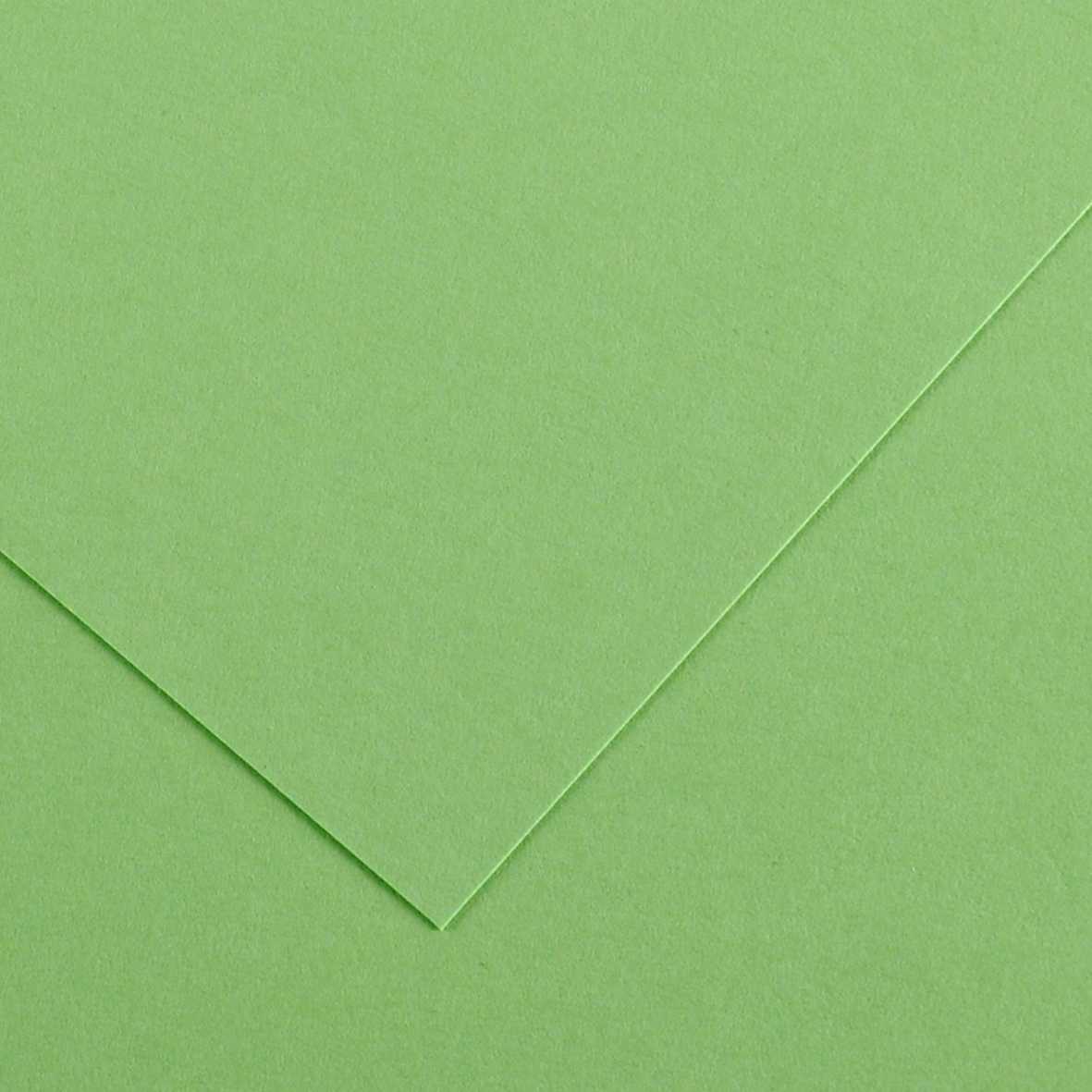 Papier kolorowy CANSON Vivaldi A3 185 g - 50 ark. – Jabłkowy zielony 27