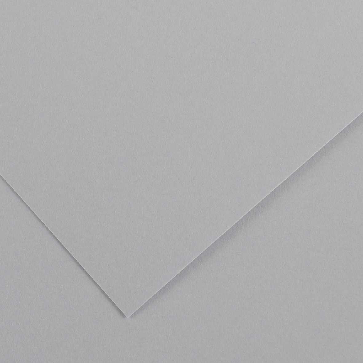 Papier kolorowy CANSON Vivaldi A3 185 g - 50 ark. – Jasnoszary 35
