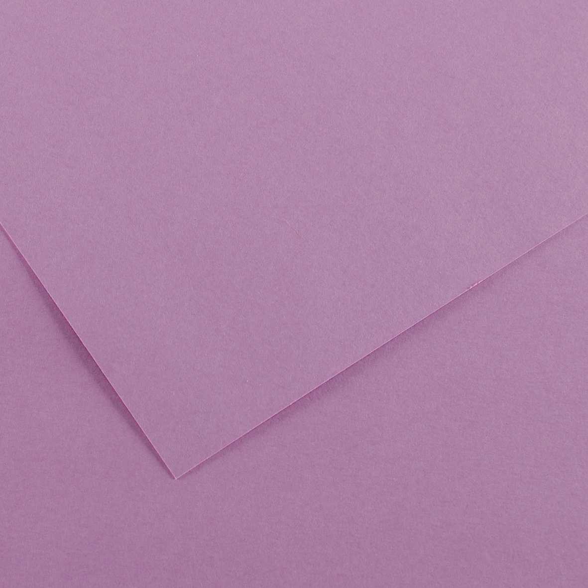 Papier kolorowy CANSON Vivaldi A3 185 g - 50 ark. – Liliowy 17