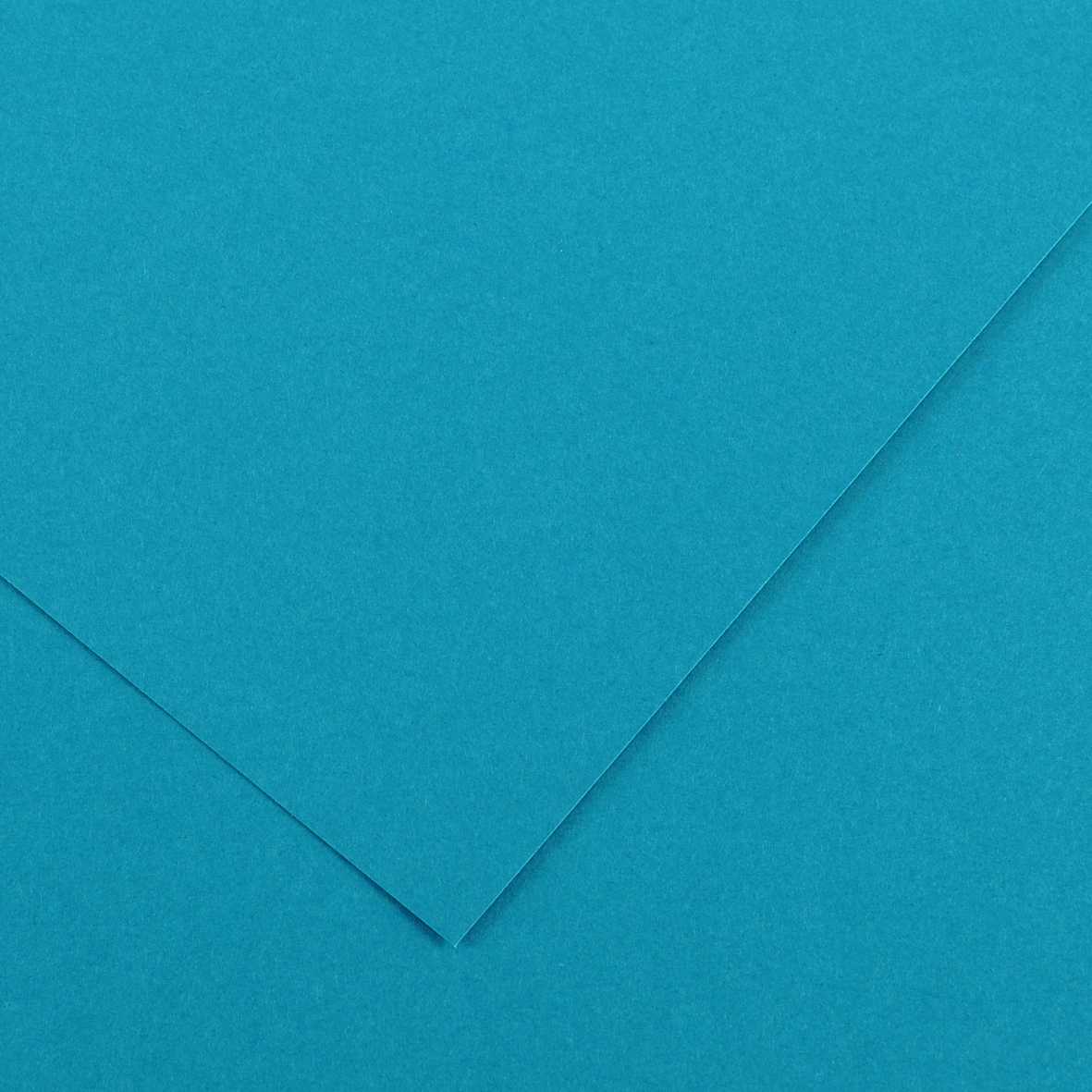 Papier kolorowy CANSON Vivaldi A3 185 g - 50 ark. – Podstawowy niebieski 21