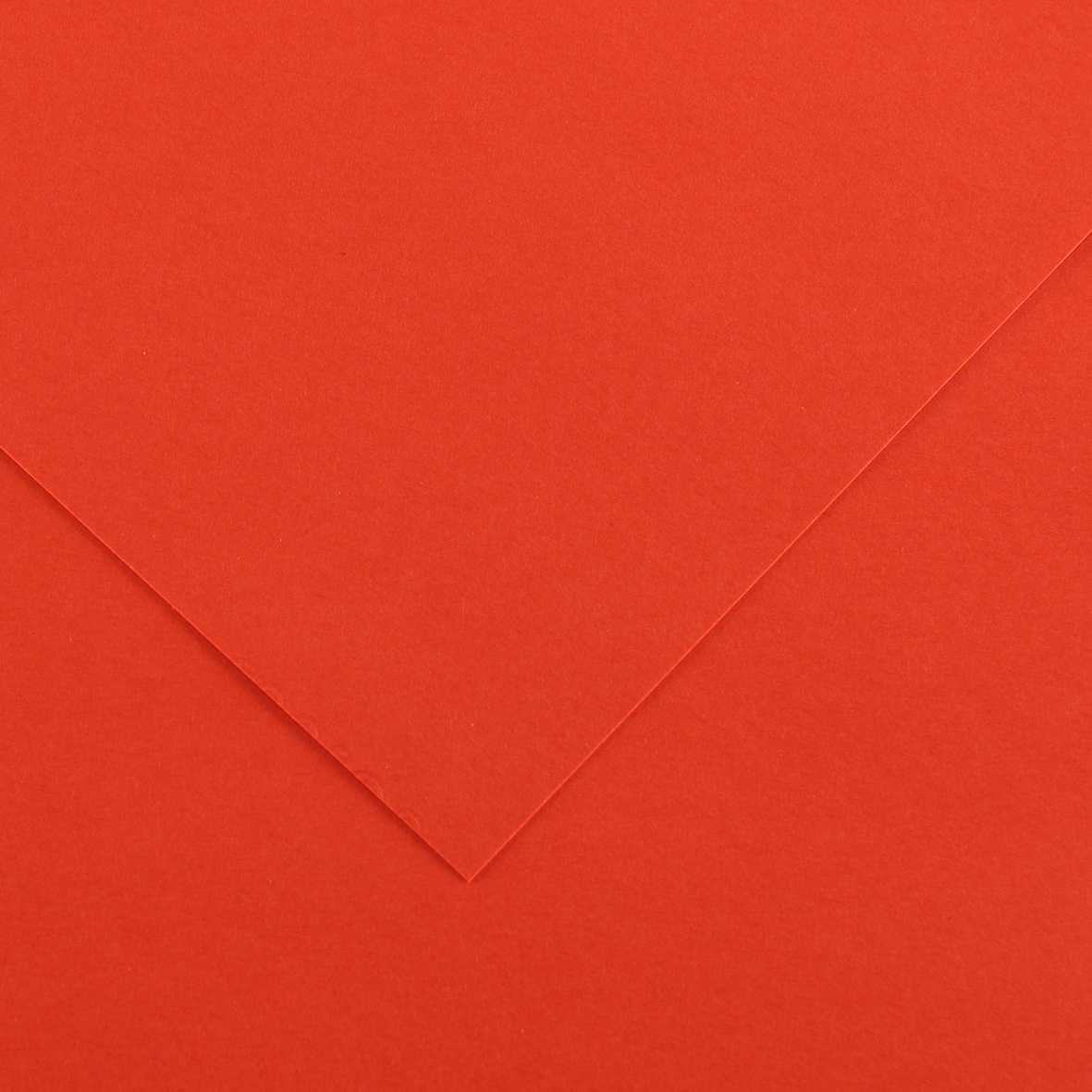 Papier kolorowy CANSON Vivaldi A3 185 g - 50 ark. – Pomidorowy 14
