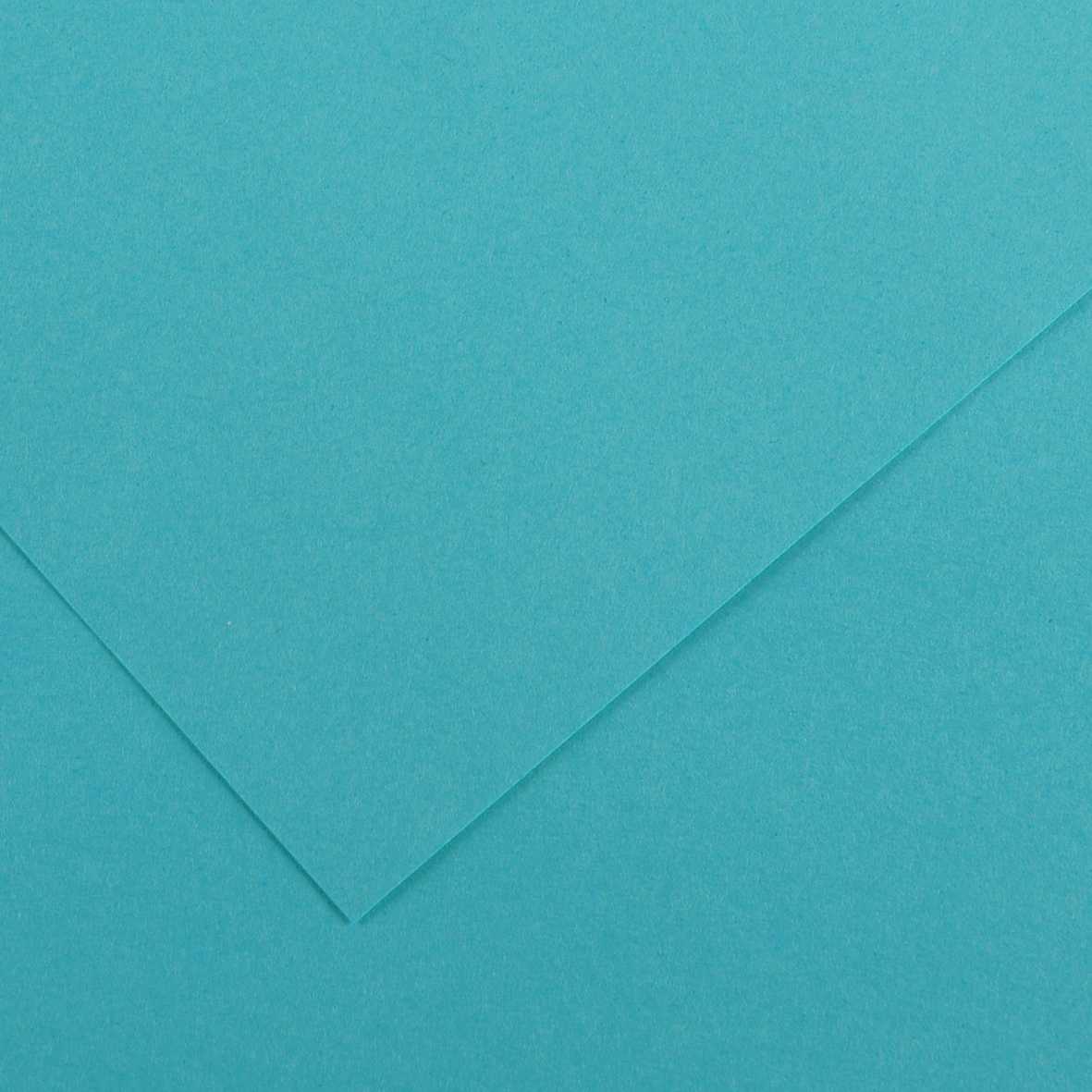 Papier kolorowy CANSON Vivaldi A3 185 g - 50 ark. – Turkusowy 25
