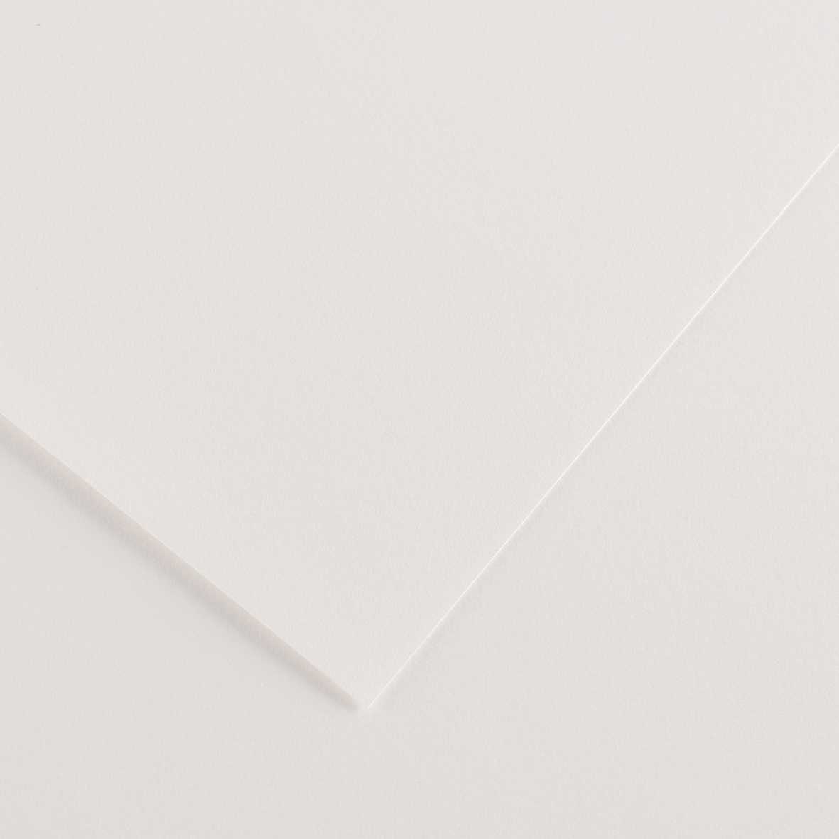 Papier kolorowy CANSON Vivaldi A3 185 g - 50 ark. – Biały 1