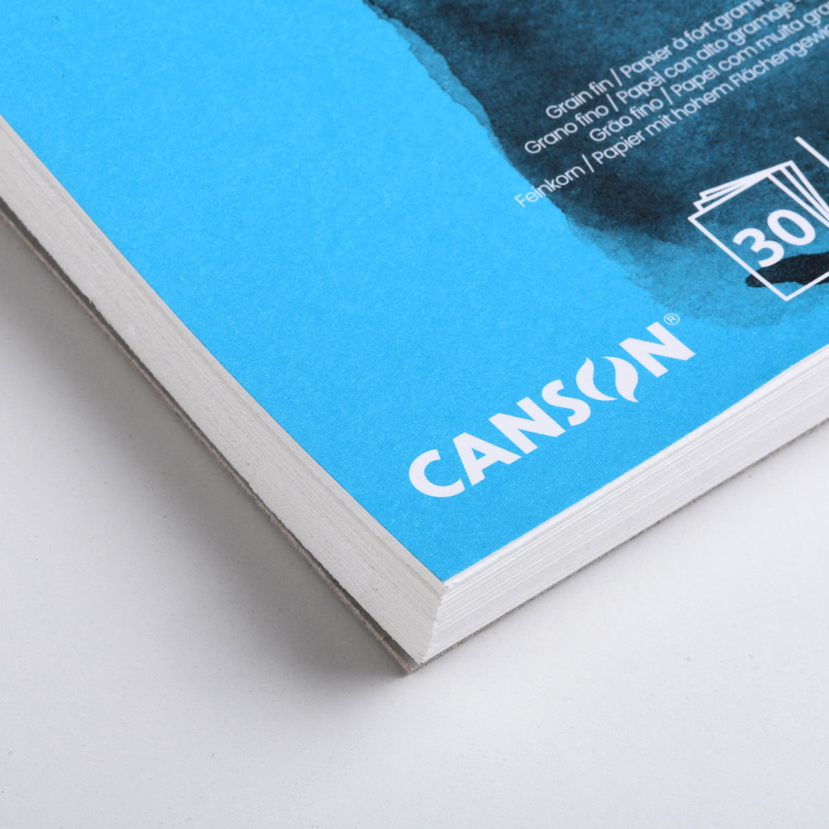 Canson XL blok do akwareli CP White 300 g/m² - 30 arkuszy, A4, na spirali