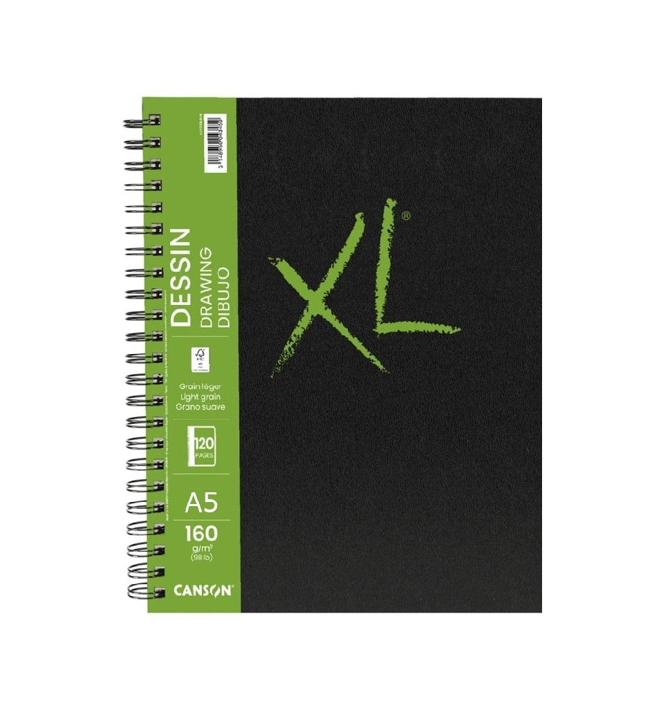 Blok rysunkowy CANSON XL Drawing 160 g/m² - 120 arkuszy, A5