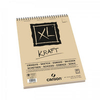 Canson XL Szkicownik kraftowy 90 g/m² 60 ark. A4 na spirali