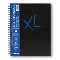 Canson XL Mix Media Textured blok 300 g/m² 68 arkuszy A4 klejony