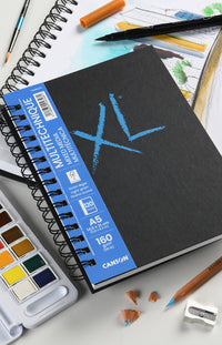Canson XL Mix Media Textured blok 300 g/m² 68 arkuszy A4 klejony