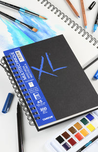 Canson XL Mix Media Textured blok 300 g/m² 68 arkuszy A4 klejony
