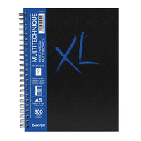 Canson XL Mix Media Textured blok klejony A5, 300 g/m², 68 arkuszy
