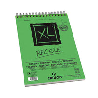 Blok rysunkowy Canson XL Recycle 160 g/m² 50K A4 na spirali