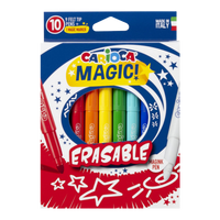 Carioca magiczne flamastry - wymazywalne, 10 szt., mix kolorów