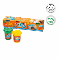 Carioca masa plastyczna Baby Do 1+, 150 g, miks kolorów – 4 ×