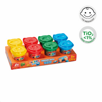 Carioca masa plastyczna Baby Do 1+, 150 g, miks kolorów – 8 ×