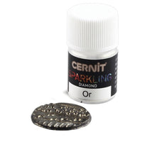 CERNIT Sparkling puder mikowy do mas polimerowych | różne odcienie | Artmie