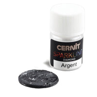 CERNIT Sparkling puder mikowy do mas polimerowych | różne odcienie | Artmie