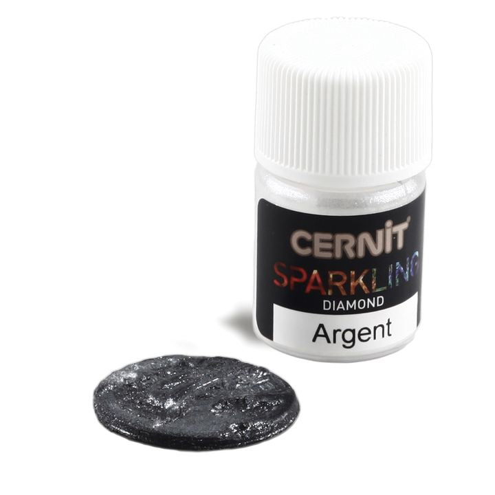 CERNIT Sparkling puder mikowy do mas polimerowych | różne odcienie | Artmie