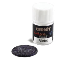 CERNIT Sparkling puder mikowy do mas polimerowych | różne odcienie | Artmie