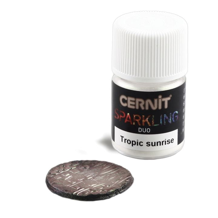 CERNIT Sparkling puder mikowy do mas polimerowych | różne odcienie | Artmie