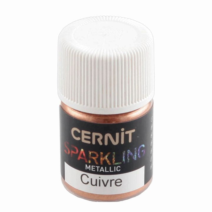 CERNIT Sparkling puder mikowy do mas polimerowych | różne odcienie | Artmie
