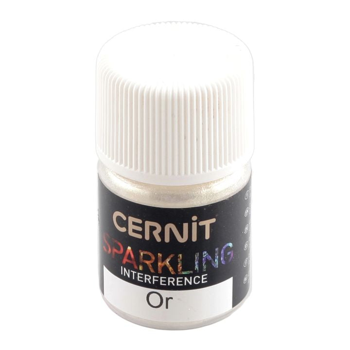 CERNIT Sparkling puder mikowy do mas polimerowych | różne odcienie | Artmie