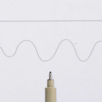 Cienkopis kreślarski SAKURA Pigma Micron 08 0,50 mm – jasnoszary