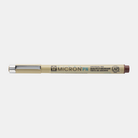 Cienkopis techniczny Sakura Pigma Micron PN | różne kolory – Bordowy