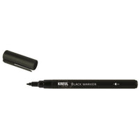 Czarny marker Kreul | różne końcówki | Artmie
