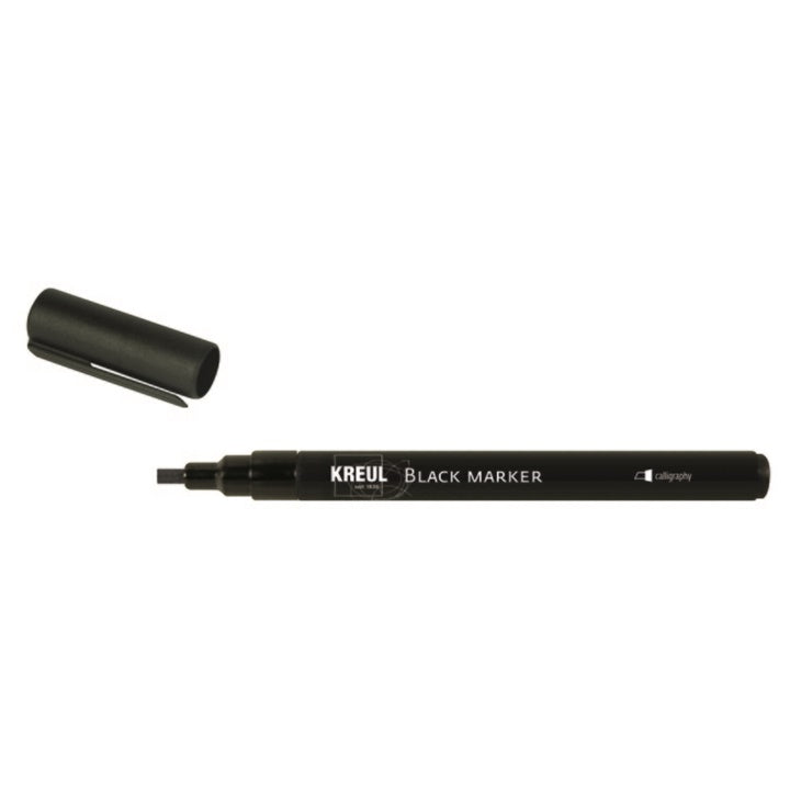 Czarny marker Kreul | różne końcówki | Artmie
