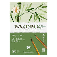 Clairefontaine bambusowy blok akwarelowy CP 250 g 20K klejony