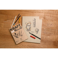 Clairefontaine blok z papieru kraft klejony