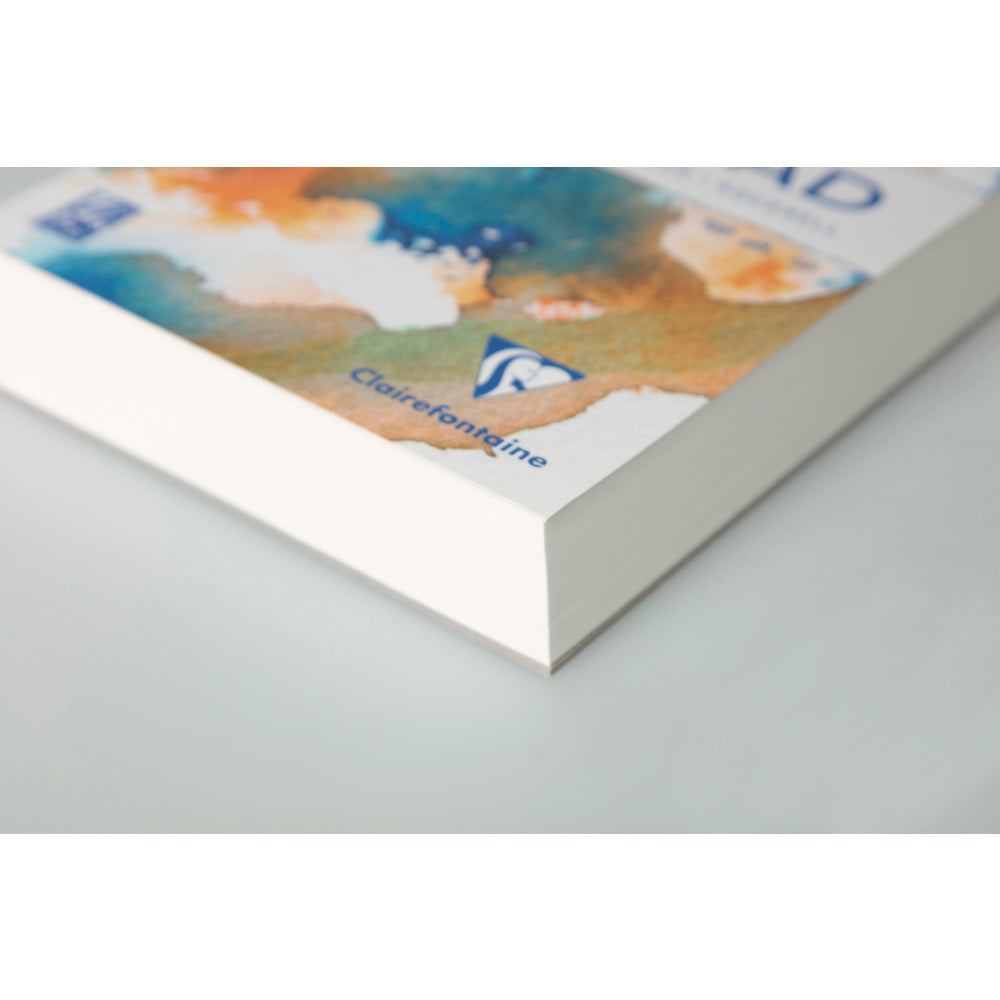 Clairefontaine Goldline Aquapad blok do akwareli CP 300 g klejony