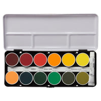 Zestaw farb akwarelowych Cake Colors Opaque - Holbein – 12 szt.