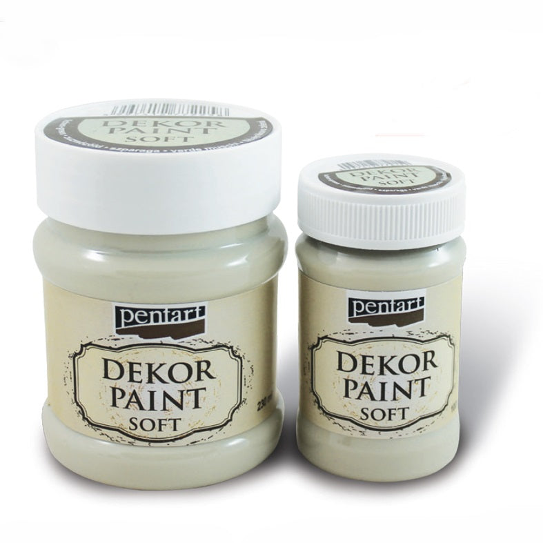 Delikatna farba dekoracyjna 230 ml – 21482 - biel