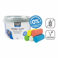 Creall masa plastyczna Ultra soft, 5 g, kubeczek, mix kolorów – × 220