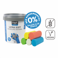 Creall masa plastyczna Ultra soft, 5 g, kubeczek, mix kolorów – × 60