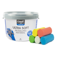 Creall masa plastyczna Ultra soft, 5 g, kubeczek, mix kolorów