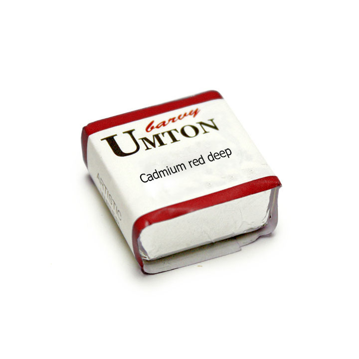 Farba akwarelowa UMTON 2,6 ml – Kadmiowa Czerwona Nasycona