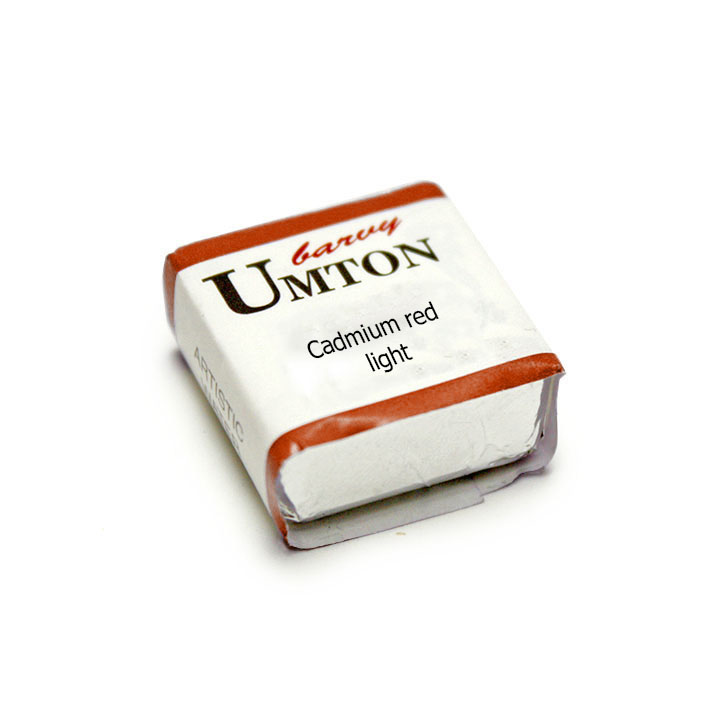 Farba akwarelowa UMTON 2,6 ml – Kadmiowa Czerwona Jasna