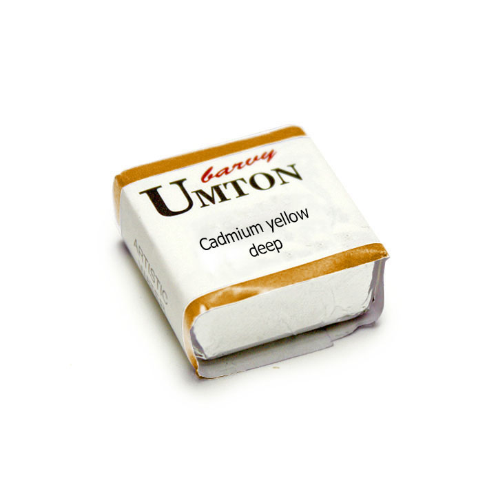 Farba akwarelowa UMTON 2,6 ml – Kadmiowa Żółta Nasycona