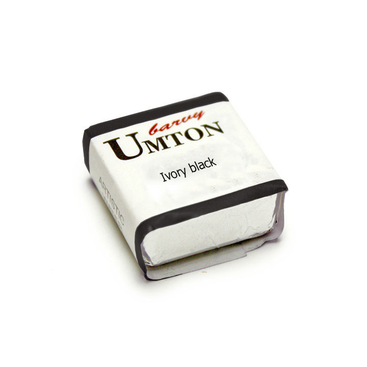 Farba akwarelowa UMTON 2,6 ml – kość słoniowa czarna