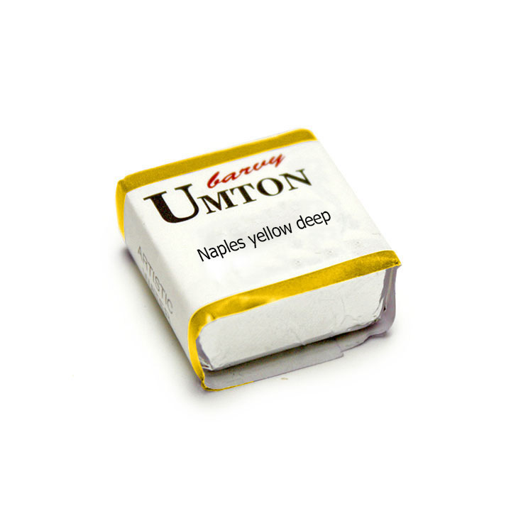 Farba akwarelowa UMTON 2,6 ml – Naples żółta głęboka