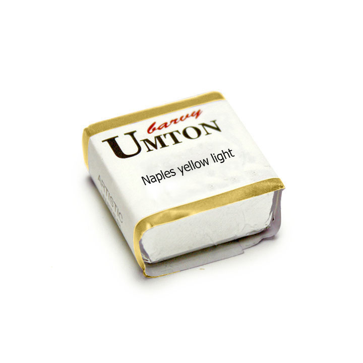 Farba akwarelowa UMTON 2,6 ml – Naples żółta jasna