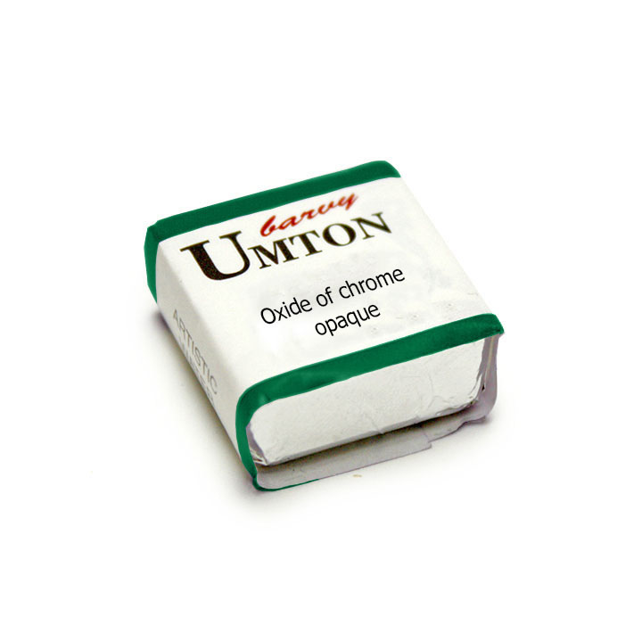 Farba akwarelowa UMTON 2,6 ml – Oxide of chrome nieprzezroczysty
