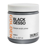 Czarne gesso akrylowe GOLDEN Black Gesso