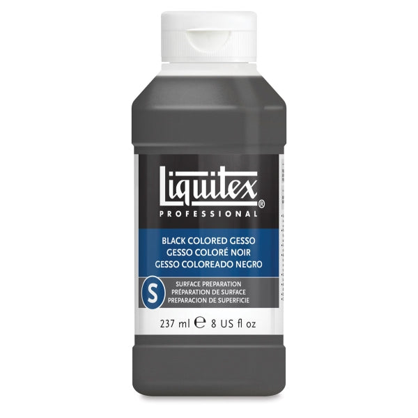 Czarne gesso grunt Liquitex Black Colored Gesso 237 ml | Artmie