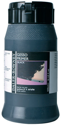 DALER ROWNEY D&R Artist czarne gesso 500 ml