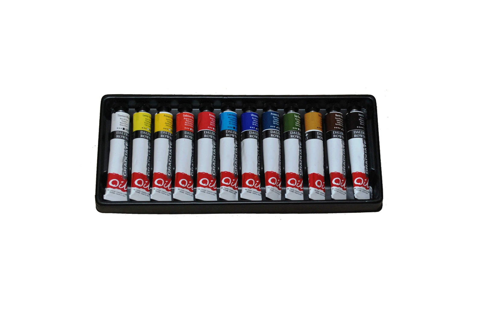 DALER ROWNEY D&R Graduate zestaw farb olejnych 12 x 22 ml