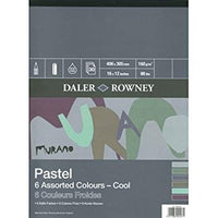 Papier do pasteli DALER ROWNEY Murano Cool 40,6 x 30,5 cm, 160 g - 30 arkuszy