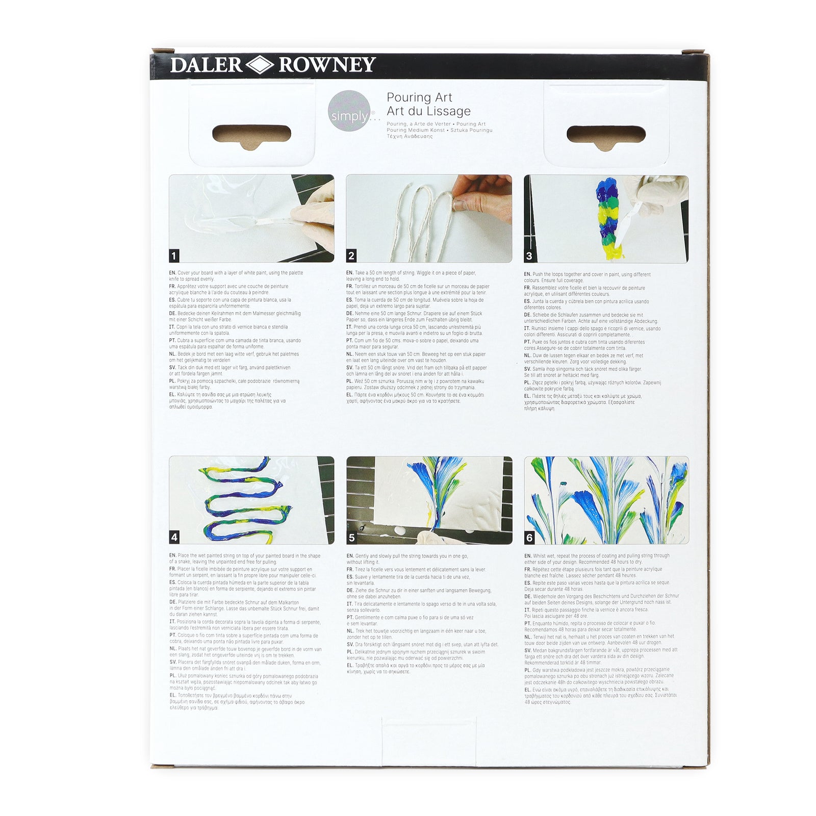 DALER ROWNEY D&R Simply kompletny zestaw do pouringu